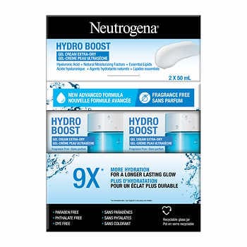 Neutrogena Hyaluronic Acid Face Moisturizer 2 x 47 mL