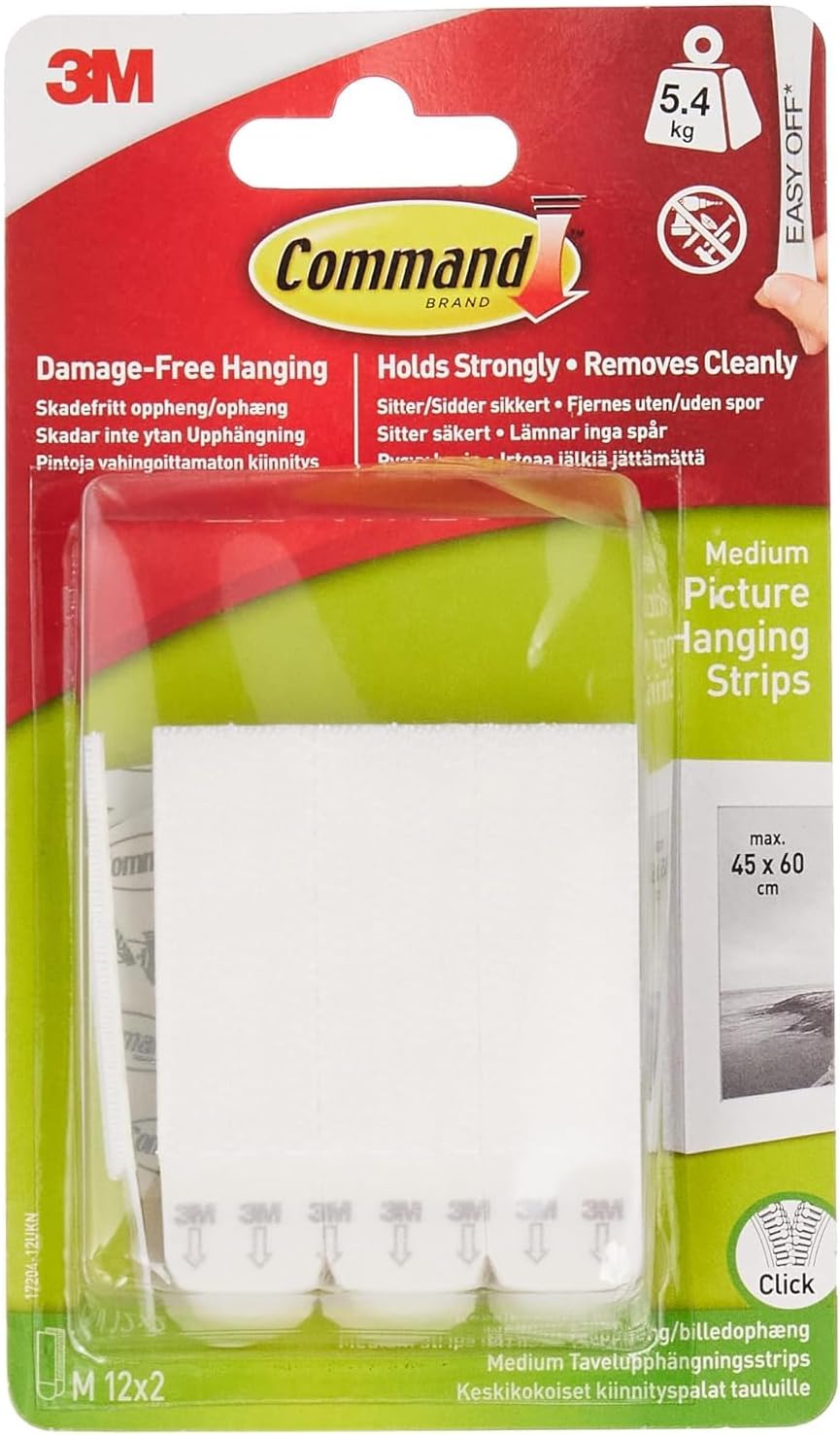 3M COMMAND STRIPS 1704136