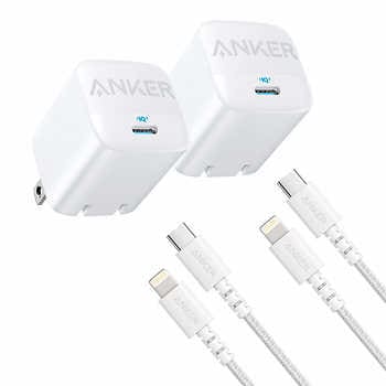 Anker 30W Charger with USB-C To Lightning Cable 3431200