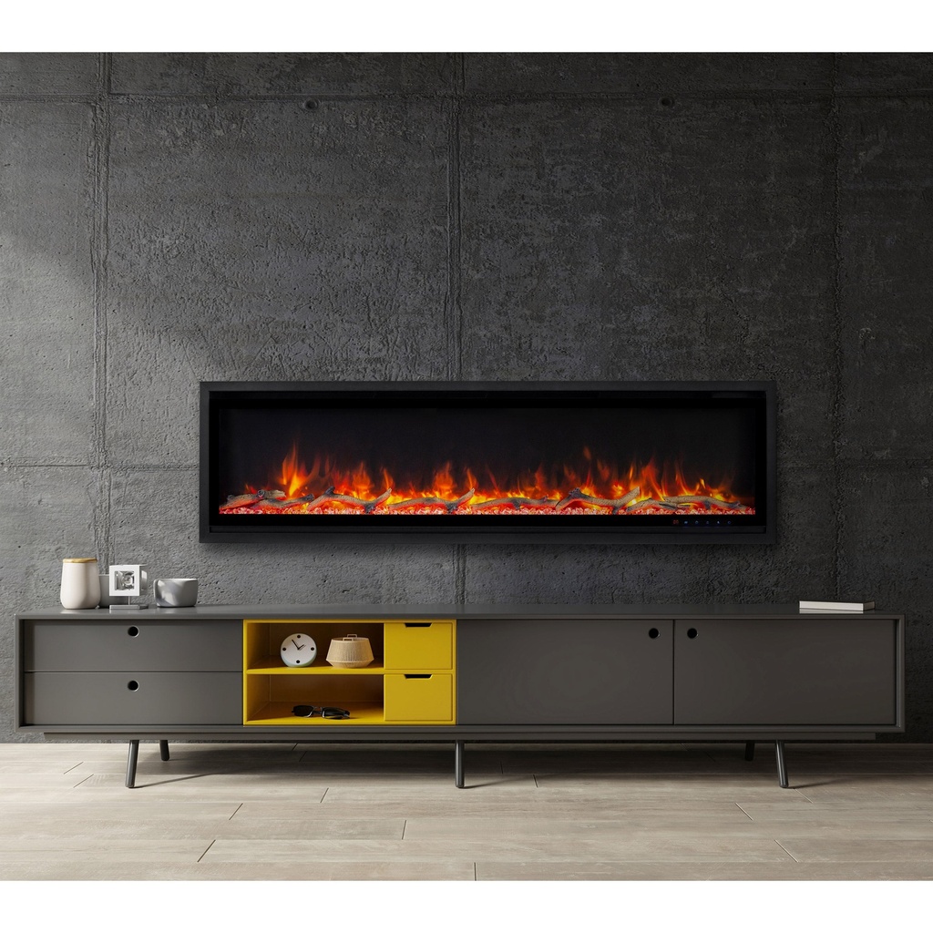 Paramount Kennedy II 106.7 cm (42 in.) Wall Mounted Electric Fireplace - 1662493 - 5