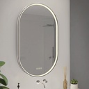 Artika Royce Oval LED Mirror with Integrated Defogger - 1671618 - 4