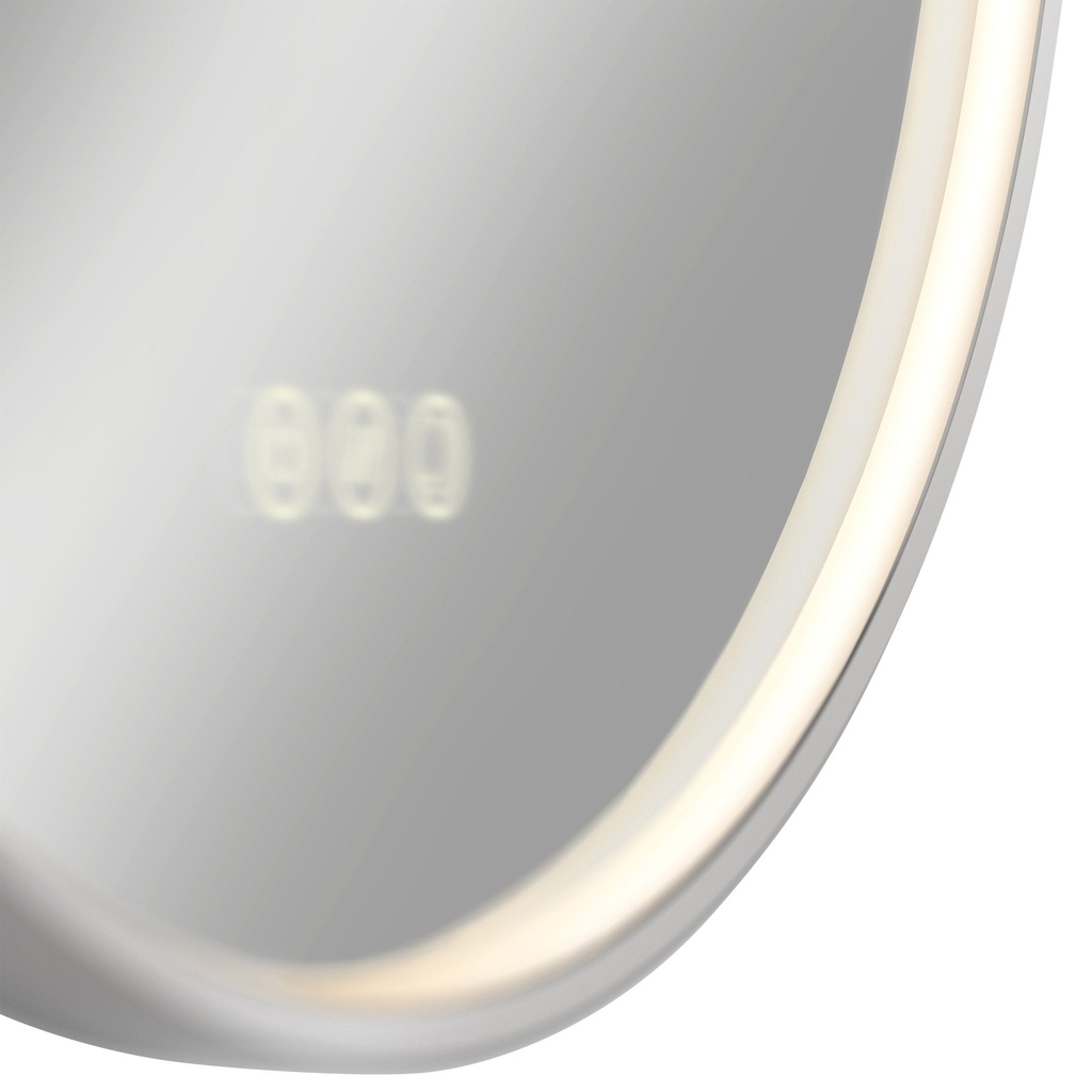 Artika Royce Oval LED Mirror with Integrated Defogger - 1671618 - 6