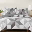Origami Patchwork Quilt Set, 3-piece - 1876027 - 1