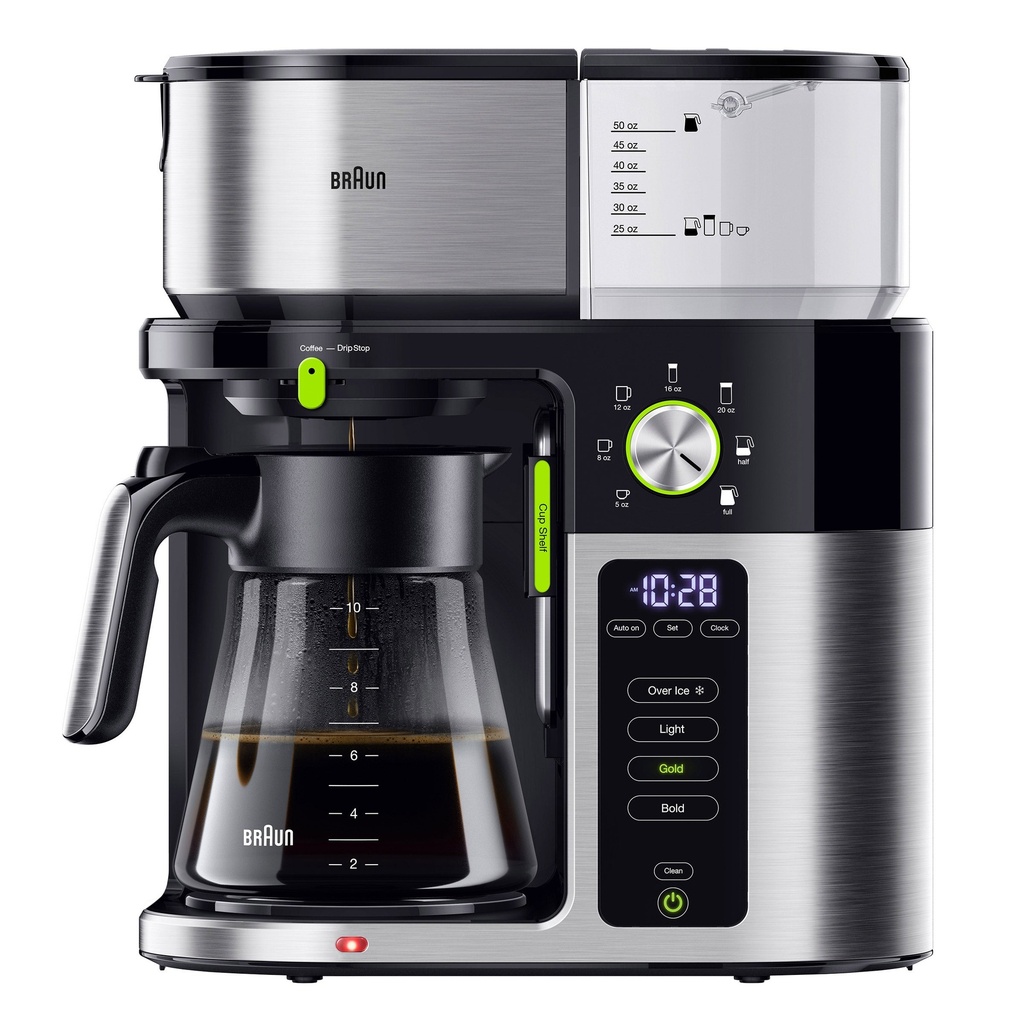 Braun MultiServe Coffee Maker with ExactBrew System, 10-cups - 1974787 - 1