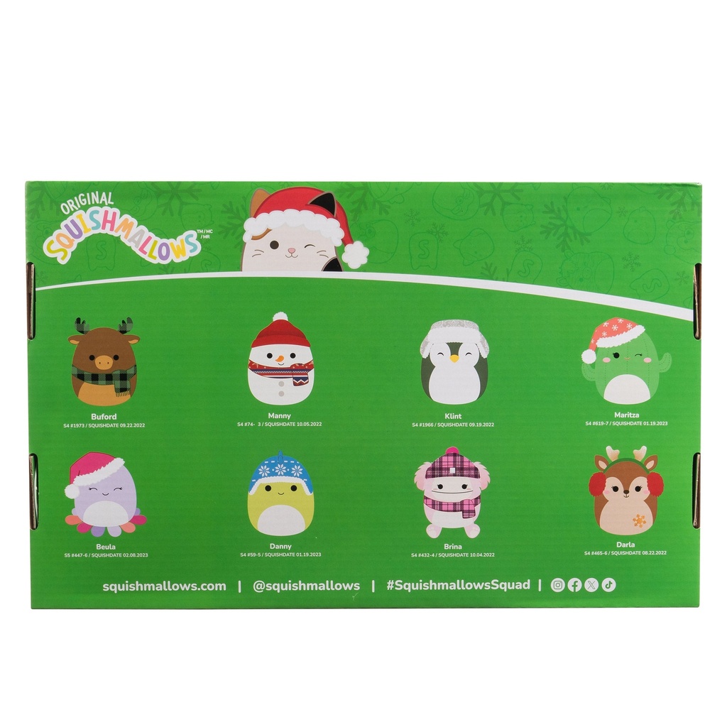 Squishmallows 8 piece Ornaments, Winter - 1736349 - 3