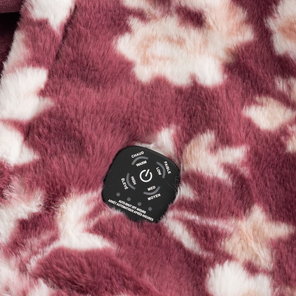 Berkshire - Heated Luxe Faux Fur Throw - 1949910 - 1