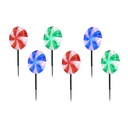 Set of 6 LED Lawn Stakes - 2060230 - 3