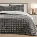 FRYE 3-piece Faux Fur Comforter Set - 9628502 - 1