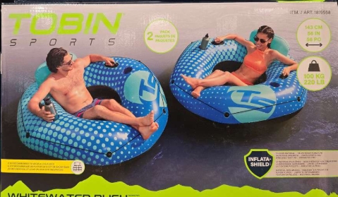 BESTWAY RIVER SPORTS TUBE 2 PACK 1819558