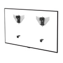 AVF Any Wall Flat and Tilt TV Mount for up to 100-in TVs 7761100