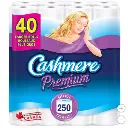 Cashmere Premium Soft, Thick Toilet Paper, Hypoallergenic, and Septic Safe, 40-pack -