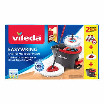 Vileda EasyWring Spin Mop and Bucket System 388206