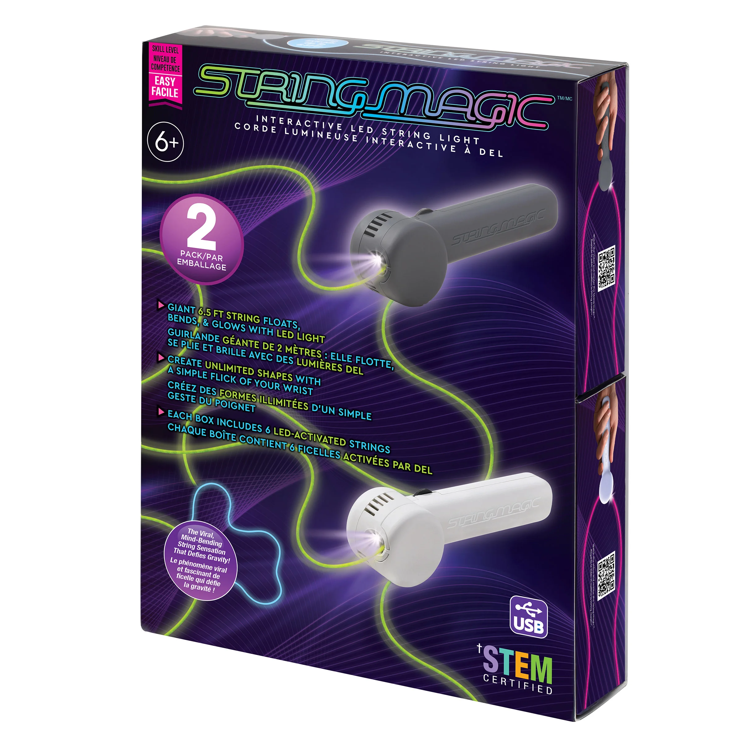 String Magic Interactive LED String Light- 2 pack -1784925