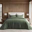 Evergrace Cross Stitch Cotton Quilt Set - 8955036