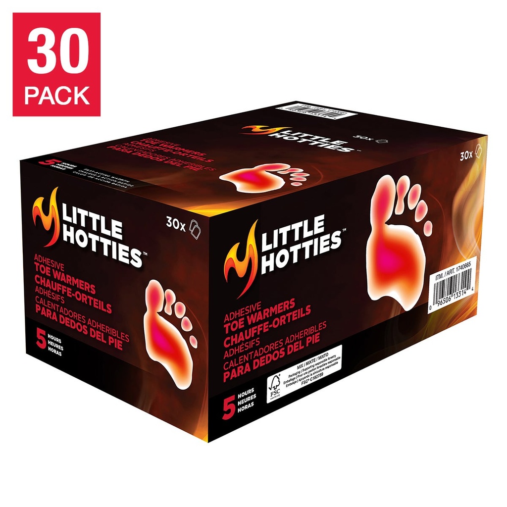 Little Hotties Toe Warmers - Box of 30 Pairs - 1872180