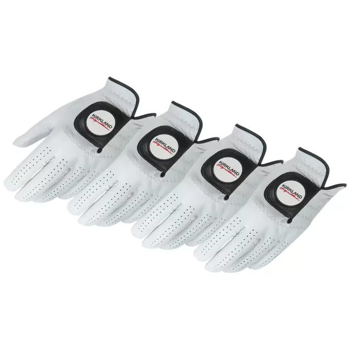 Kirkland Signature Leather Golf Gloves 4 Pack