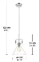 OVE Georgia 1-Light PendantOVE Georgia 1-Light Pendant