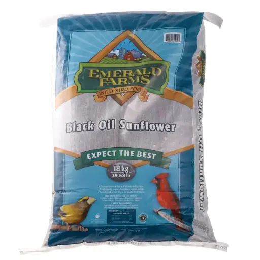 Wild Bird Black Oil Sunflower Seed, 18 kg