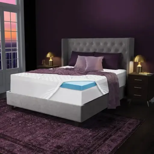 Novaform Comfort Grande Gel Memory Foam Mattress Topper- Double