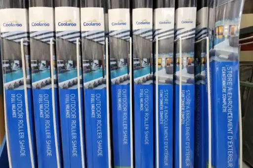 COOLAROO OUTDOOR ROLLER SHADE 8′ X 8′