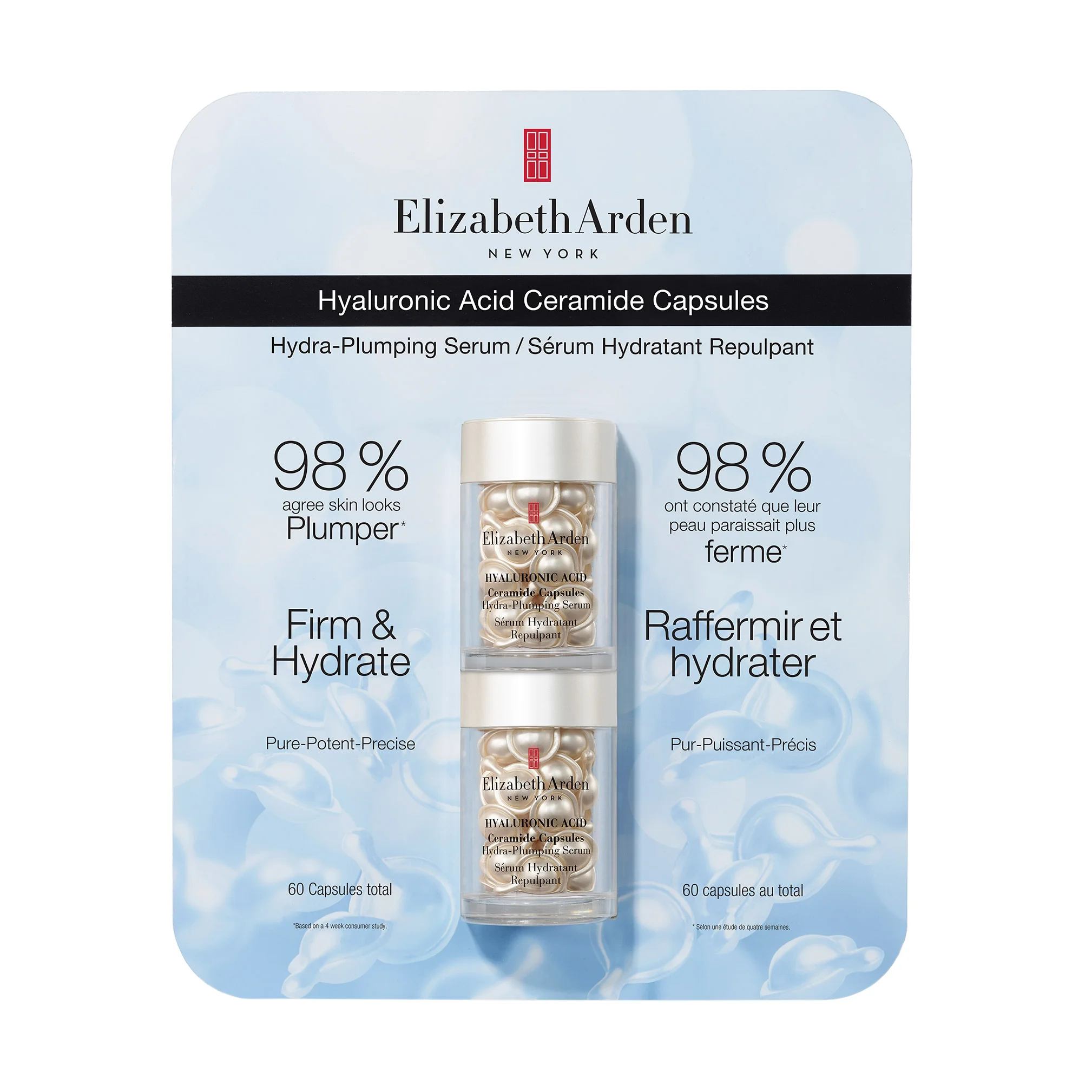 [1756693] Elizabeth Arden Hyaluronic Acid Ceramide Capsules,  2 x 30 Capsules 1756693