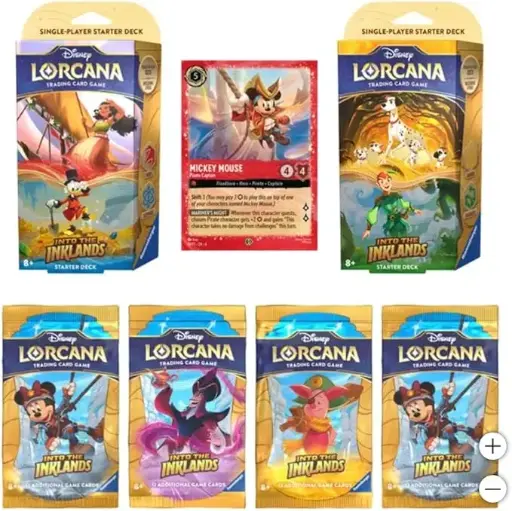 DISNEY LORCANA INTO THE INKLANDS ENGLISH STARTER DECK