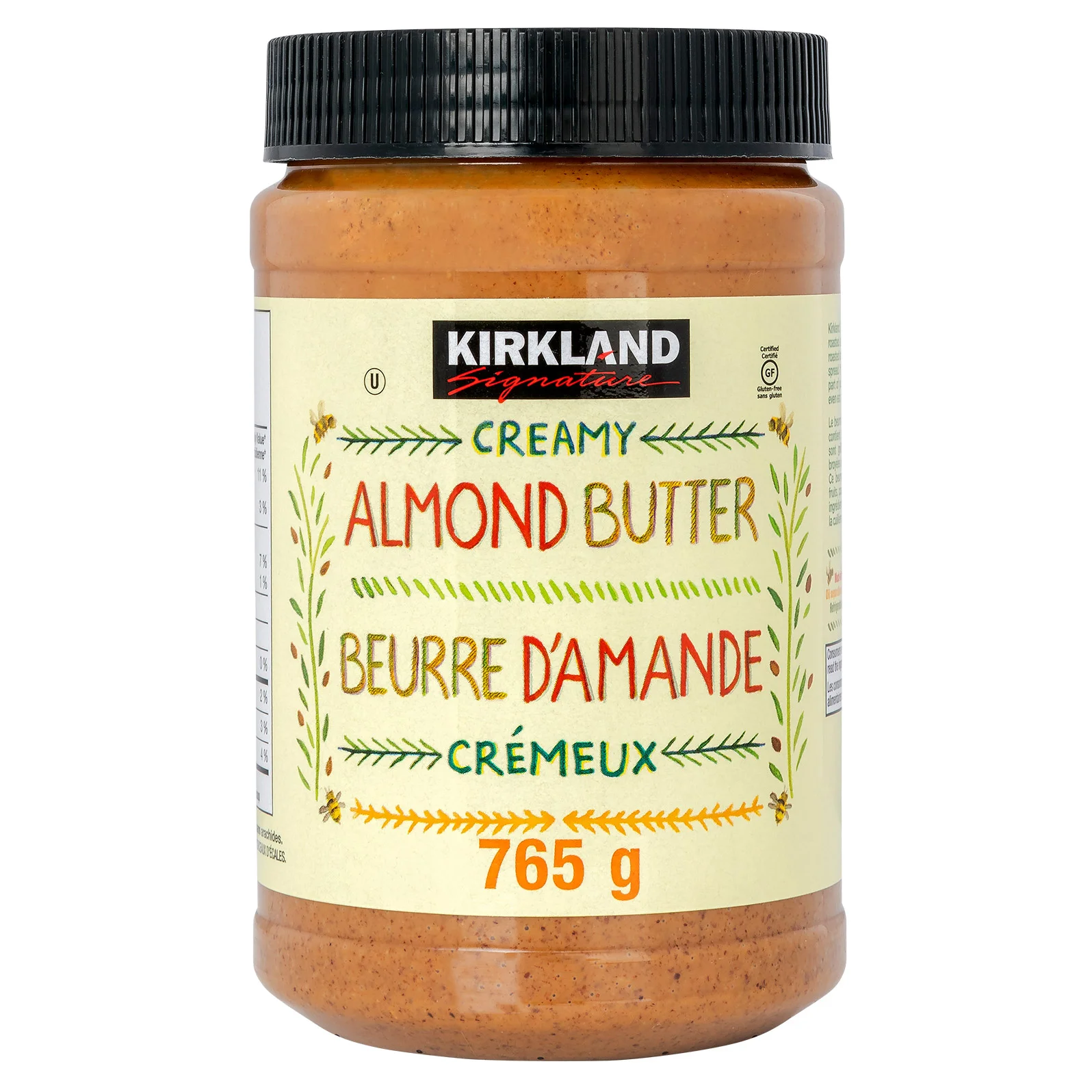[859695] Kirkland Signature Creamy Almond Butter, 765 g - 859695