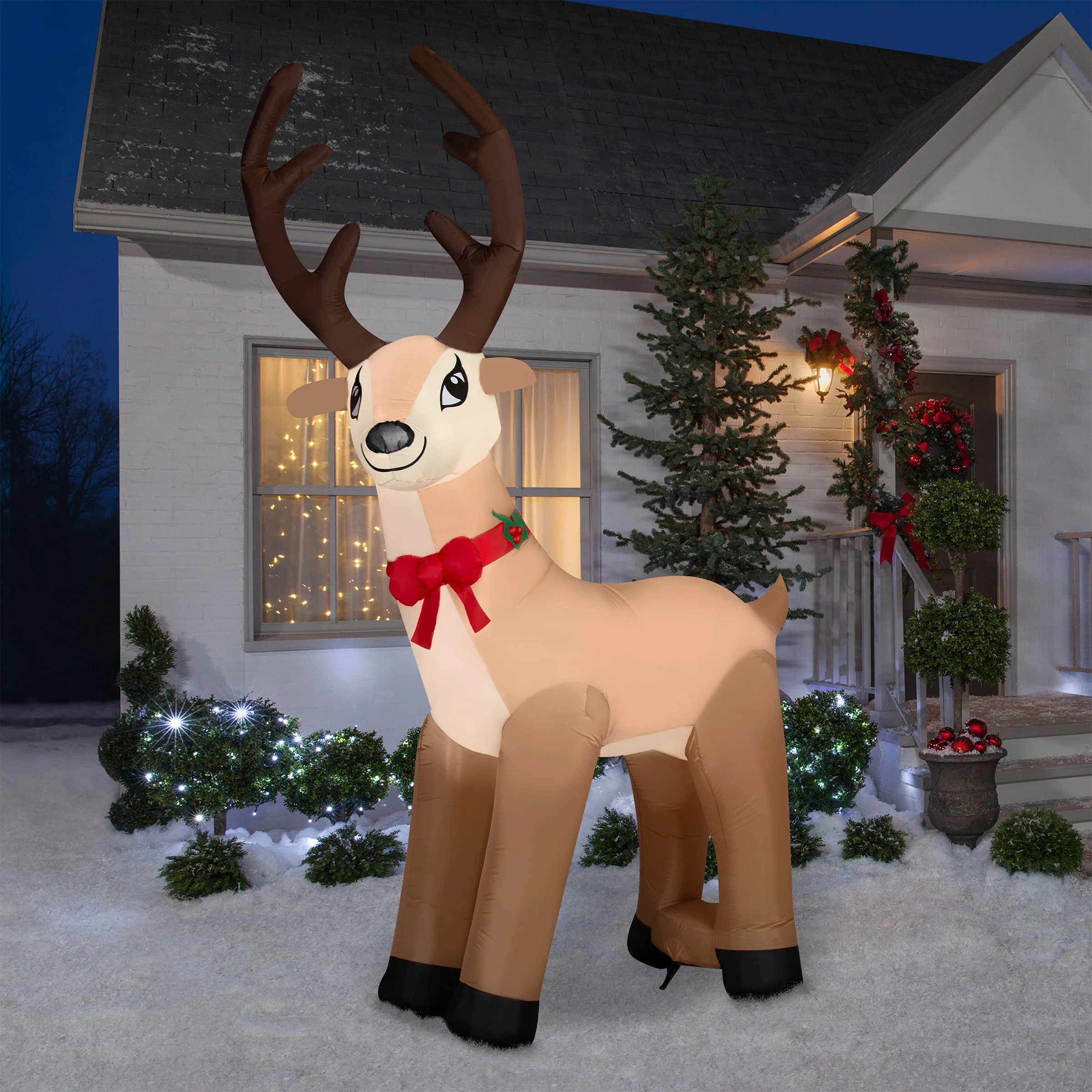 [2060234] Giant Inflatable Christmas Reindeer 3.2 m (10.5 ft.) - 2060234