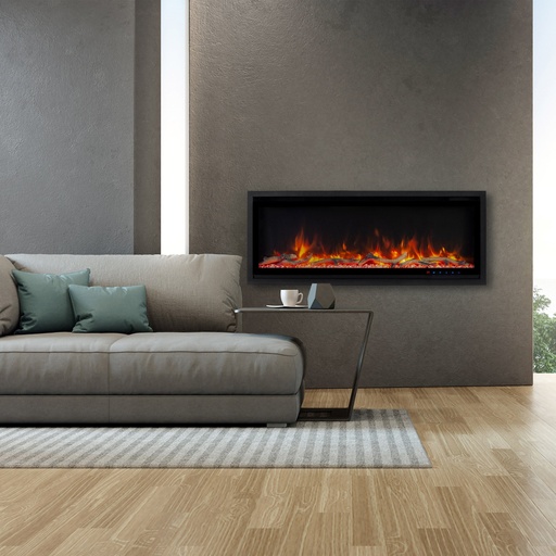 [1662493] Paramount Kennedy II 106.7 cm (42 in.) Wall Mounted Electric Fireplace - 1662493