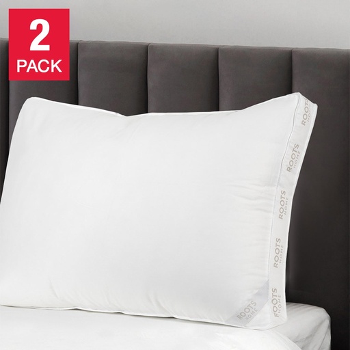 [8007503] Roots Home Microgel Pillow, 2-pack - 8007503