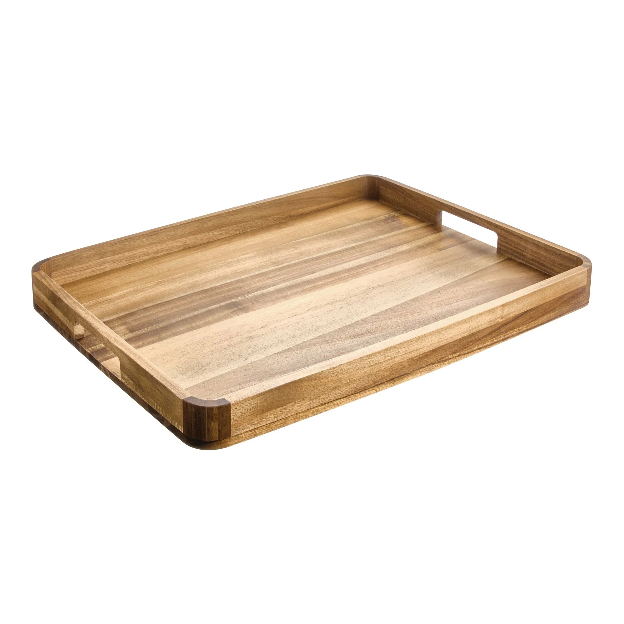 [1759372] iDESIGN Acacia Wood Serving Tray 1759372