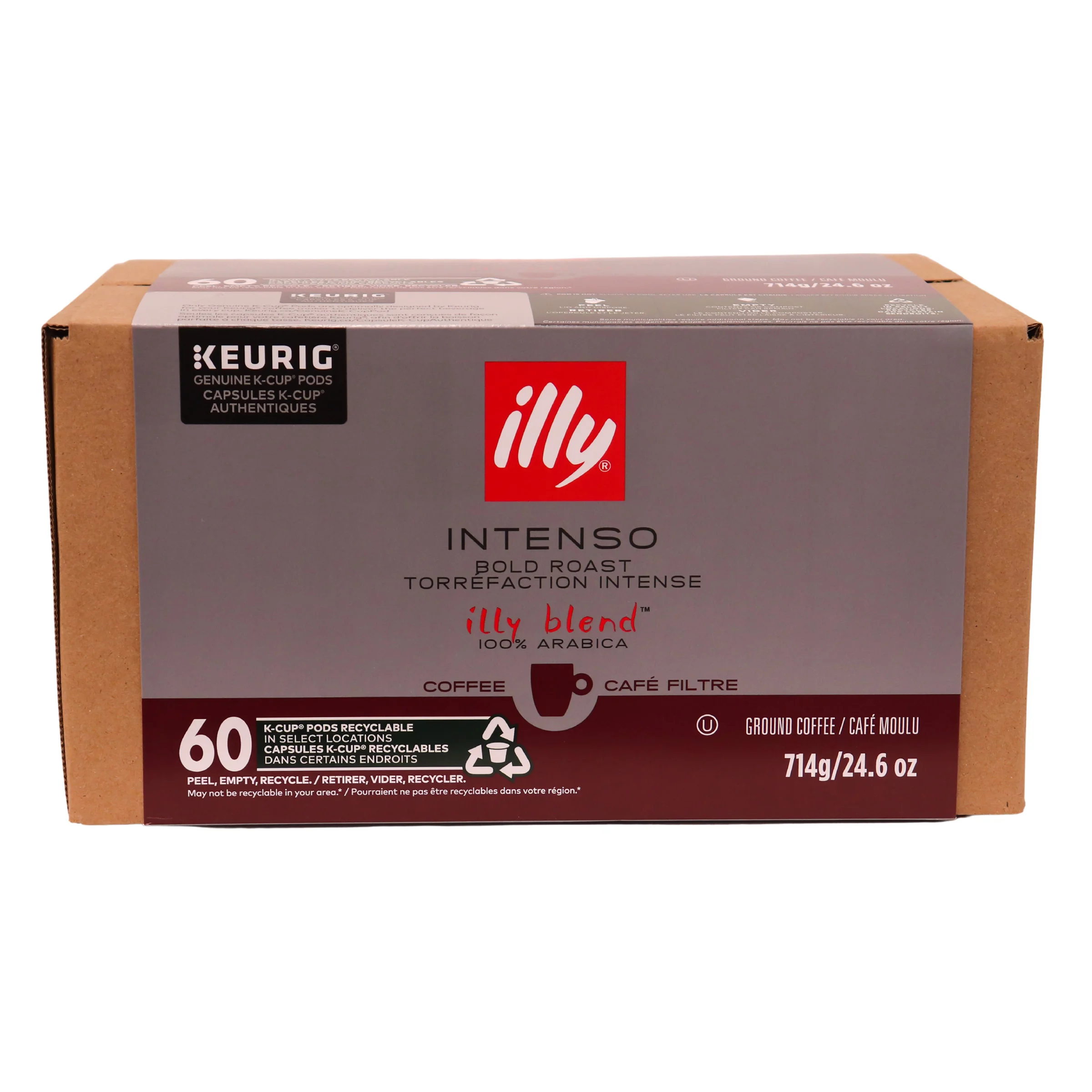 [1976500] Illy Intenso Bold Roast K-Cup Pods, 60-count - 1976500