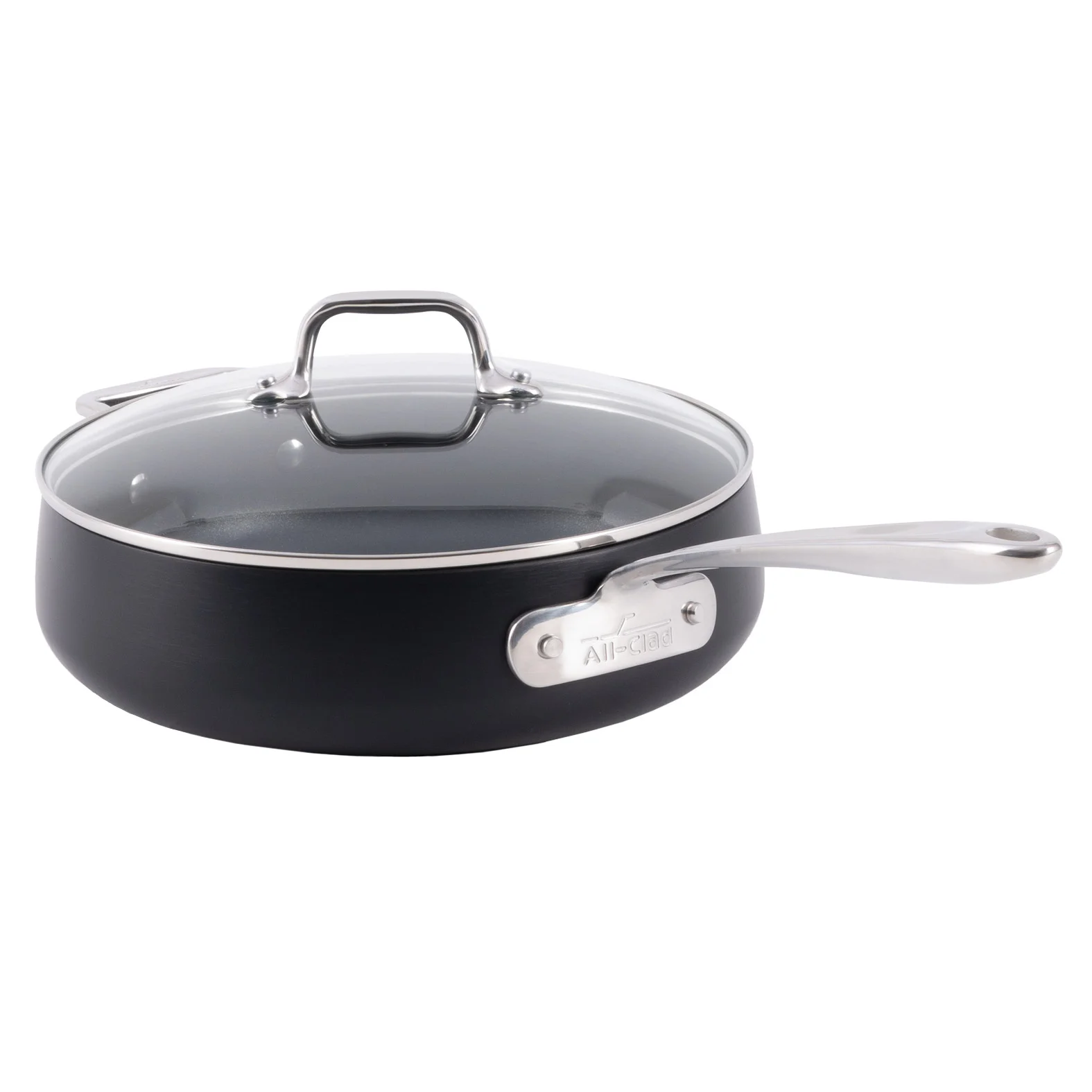 [1893590] All-Clad HA1 Hard Anodized Nonstick Sauté Pan with Lid, 3.7 L (4 qt.) - 1893590