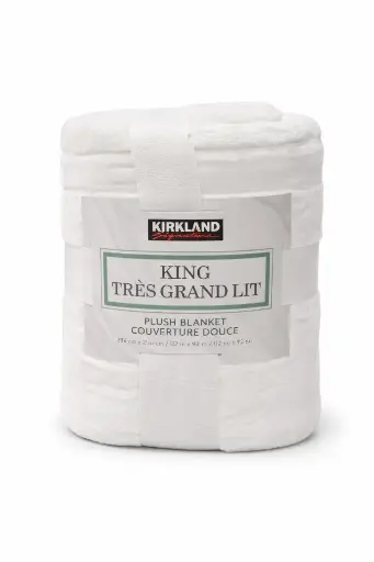 [1796311] Kirkland Signature® Plush Blanket, King Size