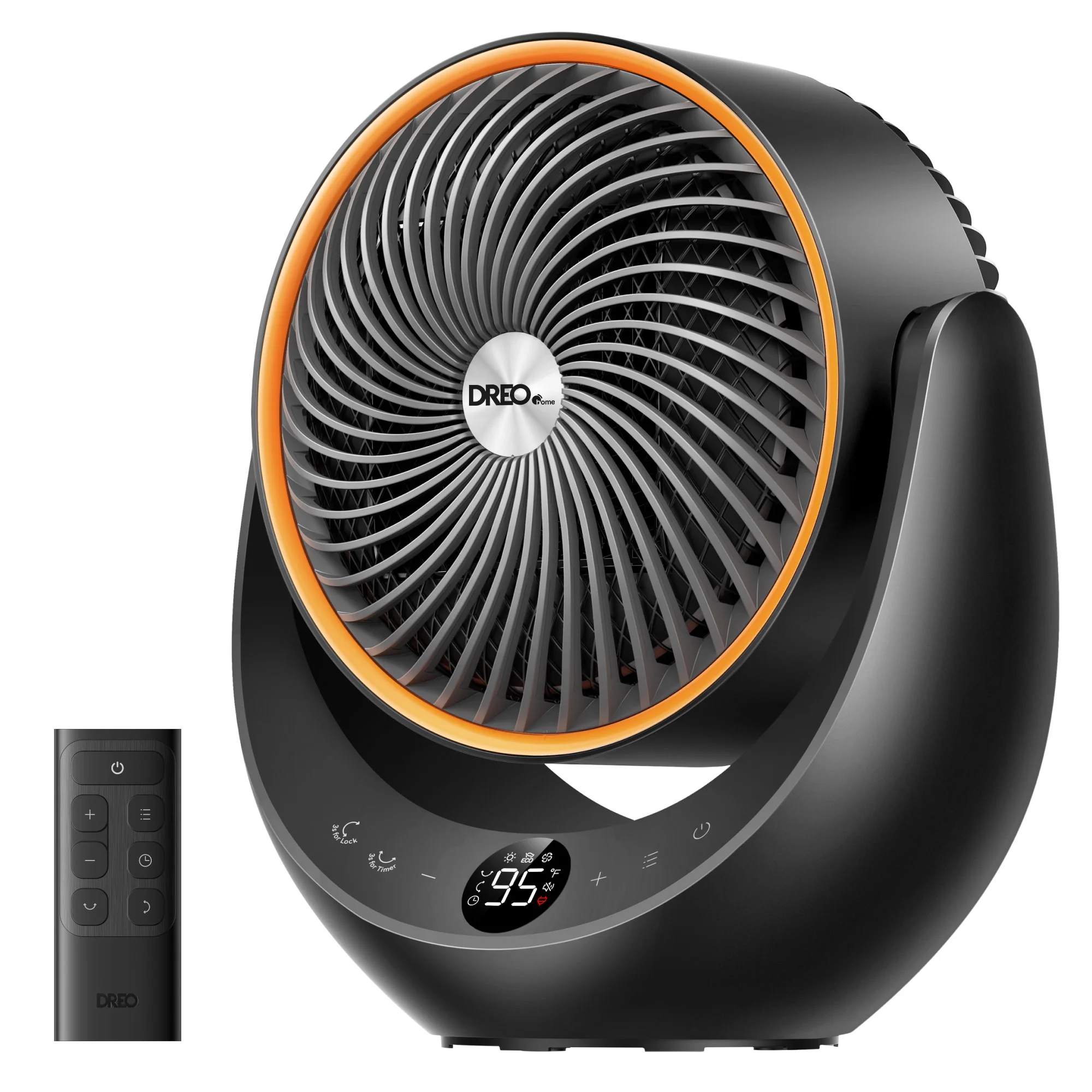 [1910772] DREO Portable Oscillating Ceramic Heater, 1500W - 1910772